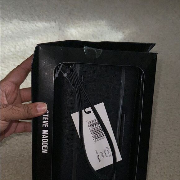 Steve Madden Black gift pack wristlet NIP - Picture 8 of 8